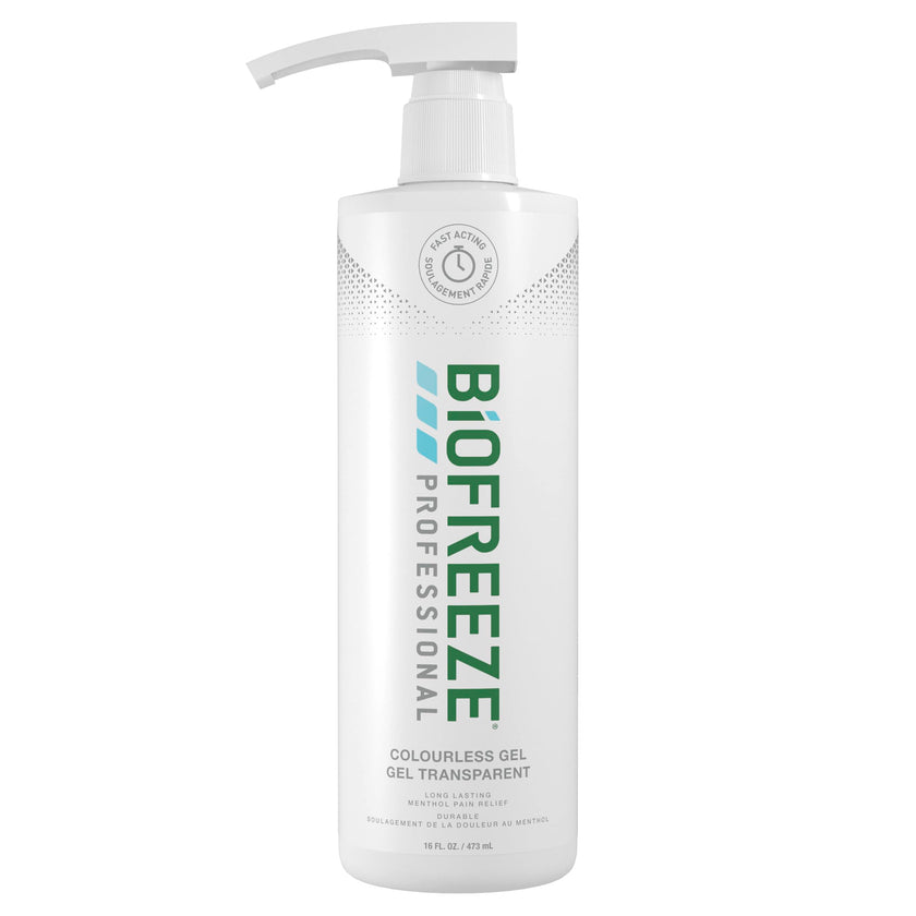 Biofreeze® Professional | Fast Acting Long Lasting Cooling | Menthol Pain Relief | 16 oz 🍁 All In One Marketplace Canada