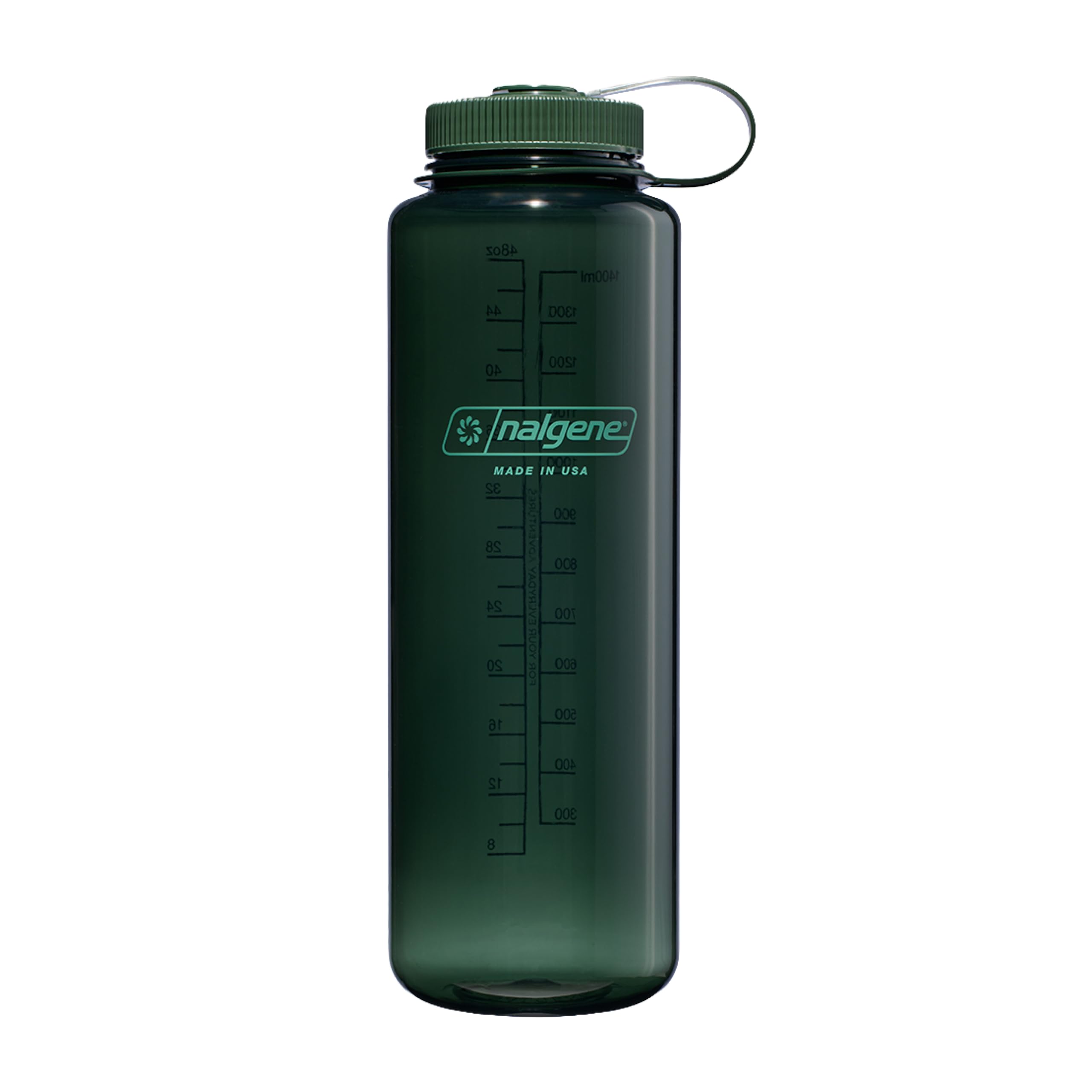 Nalgene 48 oz Wide Mouth Silo Water Bottle | BPA-Free, Durable & Leak Proof, Large & Lightweight for Hiking, Gym & Sports, Jade 🍁 All In One Marketplace Canada
