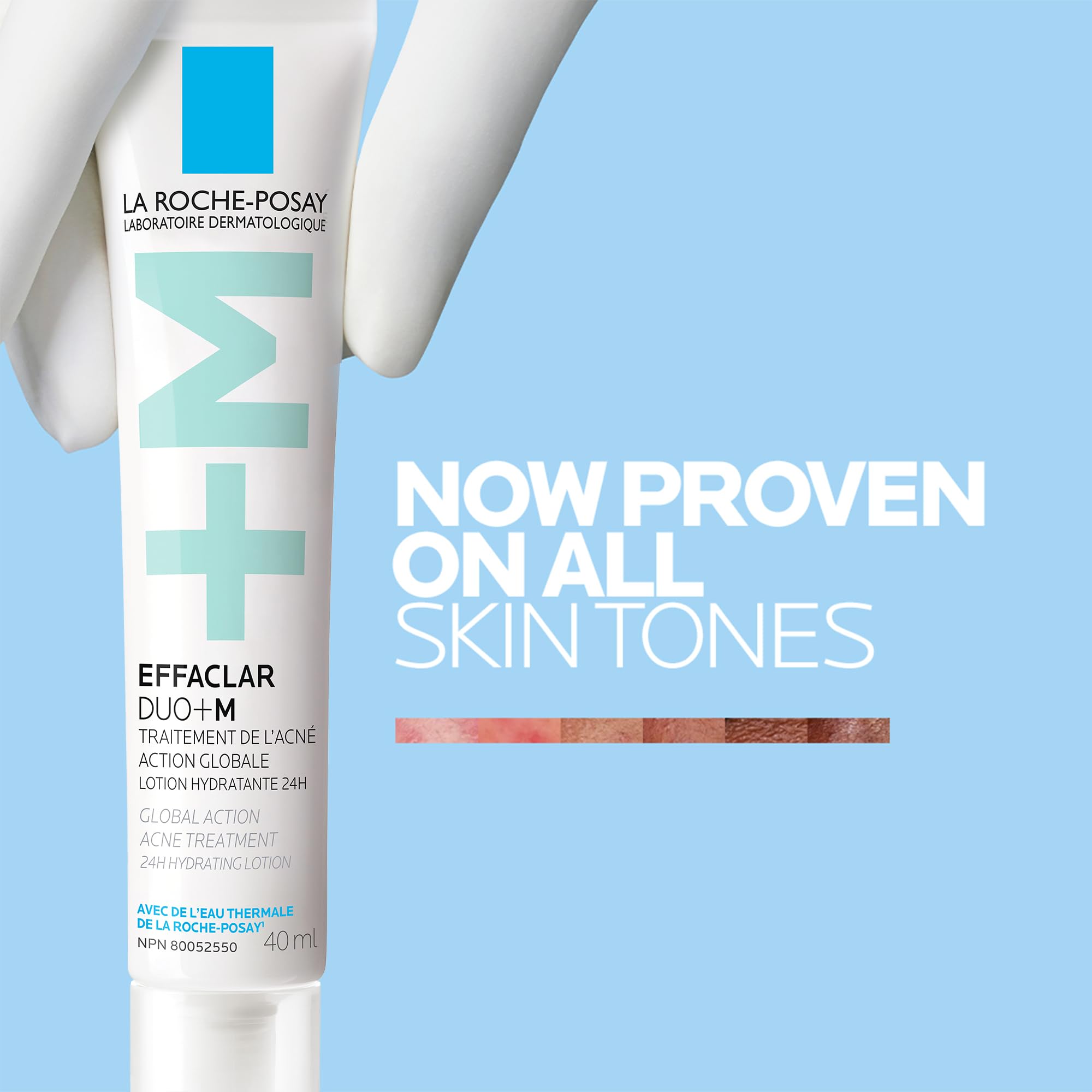 La Roche Posay Acne Face Cream with Salicylic Acid & Niacinamide, Effaclar Duo+M Face Moisturizer for Oily, Acne-Prone Skin. Helps Clear Pimples, Remove Blackheads & Prevent Breakouts, 40ML 🍁 All In One Marketplace Canada