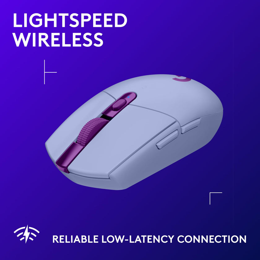 Logitech G305 Lightspeed Wireless Gaming Mouse - Lilac 🍁 All In One Marketplace Canada
