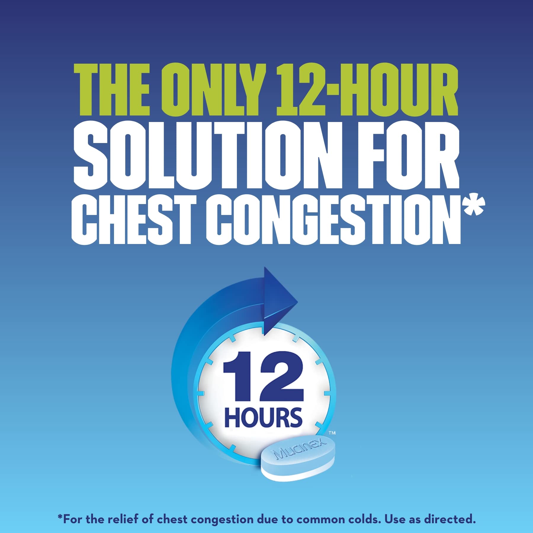 Mucinex, Chest Congestion, 12 Hour Extended-Release Bi-Layer Tablets, Expectorant, 600 mg, 40 Count 🍁 All In One Marketplace Canada