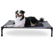 K&H Pet Products Outdoor Elevated Dog Cot, Breathable Cooling Elevated Cot Hammock Pet Bed for Large Dogs, Washable Mesh Cover, Raised Metal Frame, Collapsible, Portable - Large 42 X 30in Gray 🍁 All In One Marketplace Canada