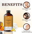 AVD Organics Vitamin E Oil for Hair | For Skin & Scars – 35,000 IU (50ML) | 100% Pure Cold-Pressed Tocopherol – Vitamin E Oil for Hair, Face, Body, Nails – 1.7 fl oz 🍁 All In One Marketplace Canada