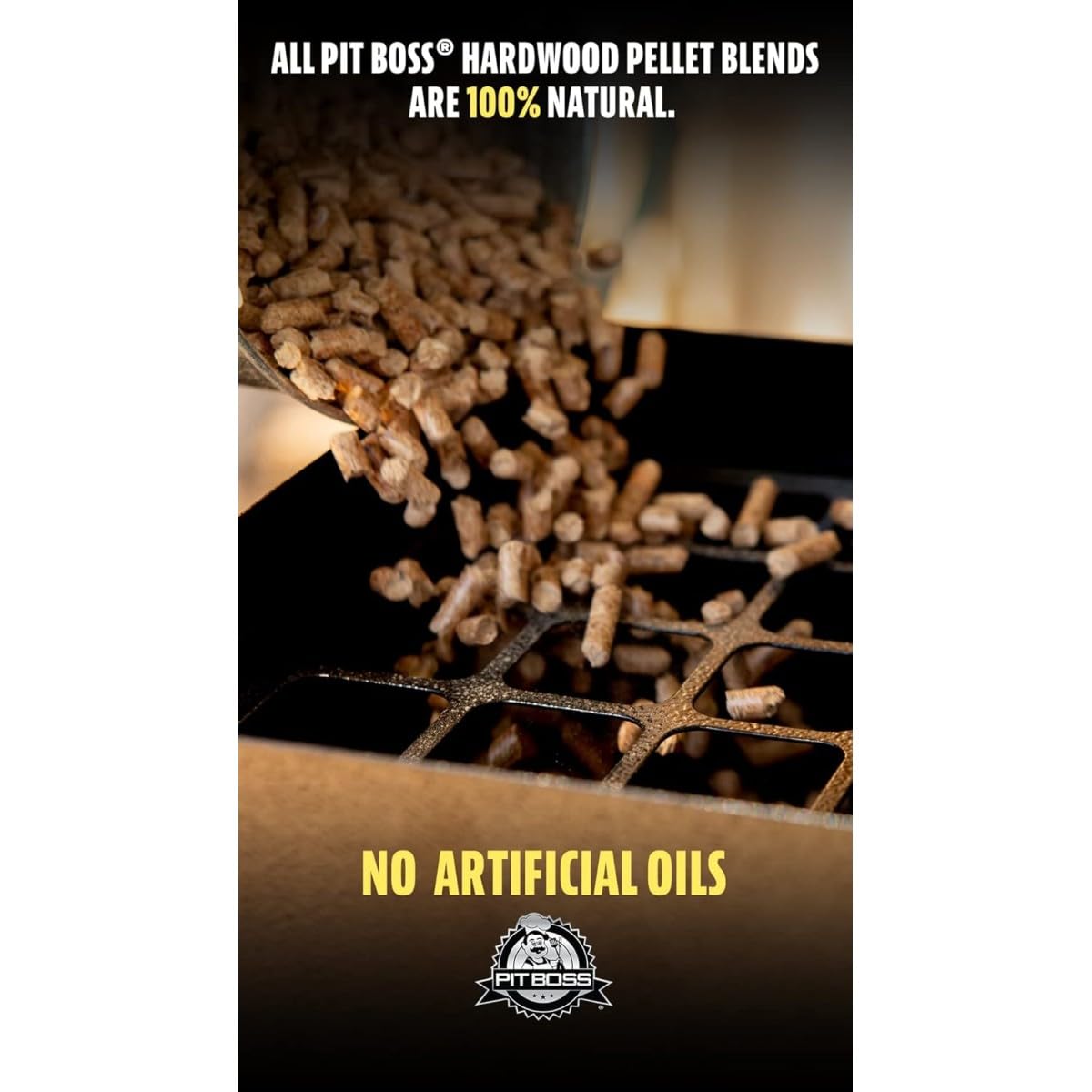 Pit Boss 100% All-Natural Hardwood Apple Blend BBQ Grilling Pellets, 20 Pound Bag Brown 🍁 All In One Marketplace Canada