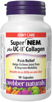 Webber Naturals Super NEM Plus UC-II Collagen, 90 Capsules, Eggshell Membrane to Help Relieve Joint Pain, Stiffness, and Mobility 🍁 All In One Marketplace Canada