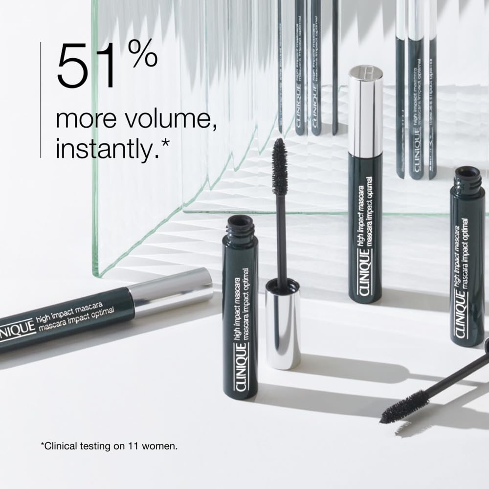 Clinique High Impact Mascara | Lengthening, Volumizing + Safe For Sensitive Eyes, Black 🍁 All In One Marketplace Canada