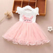 Newborn baby Girls' Summer Vest Dress Infant dresses.
