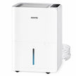 AEOCKY 50 Pint/Day Compressor Dehumidifier, 3500Sq.Ft for Basement, Home, Bedroom, Bathroom, with Drain Hose, 0.8 Gallon Water Tank Capacity, Intelligent Humidistat, Quiet 🍁 All In One Marketplace Canada