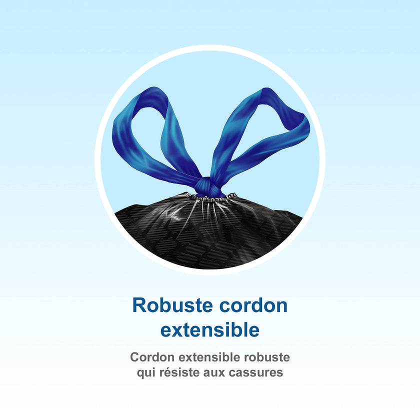 Hefty™ Garbage Bags, Value Pack Large 90 Litres Black, Drawstring, 80 Bags, Fits simplehuman code X 🍁 All In One Marketplace Canada