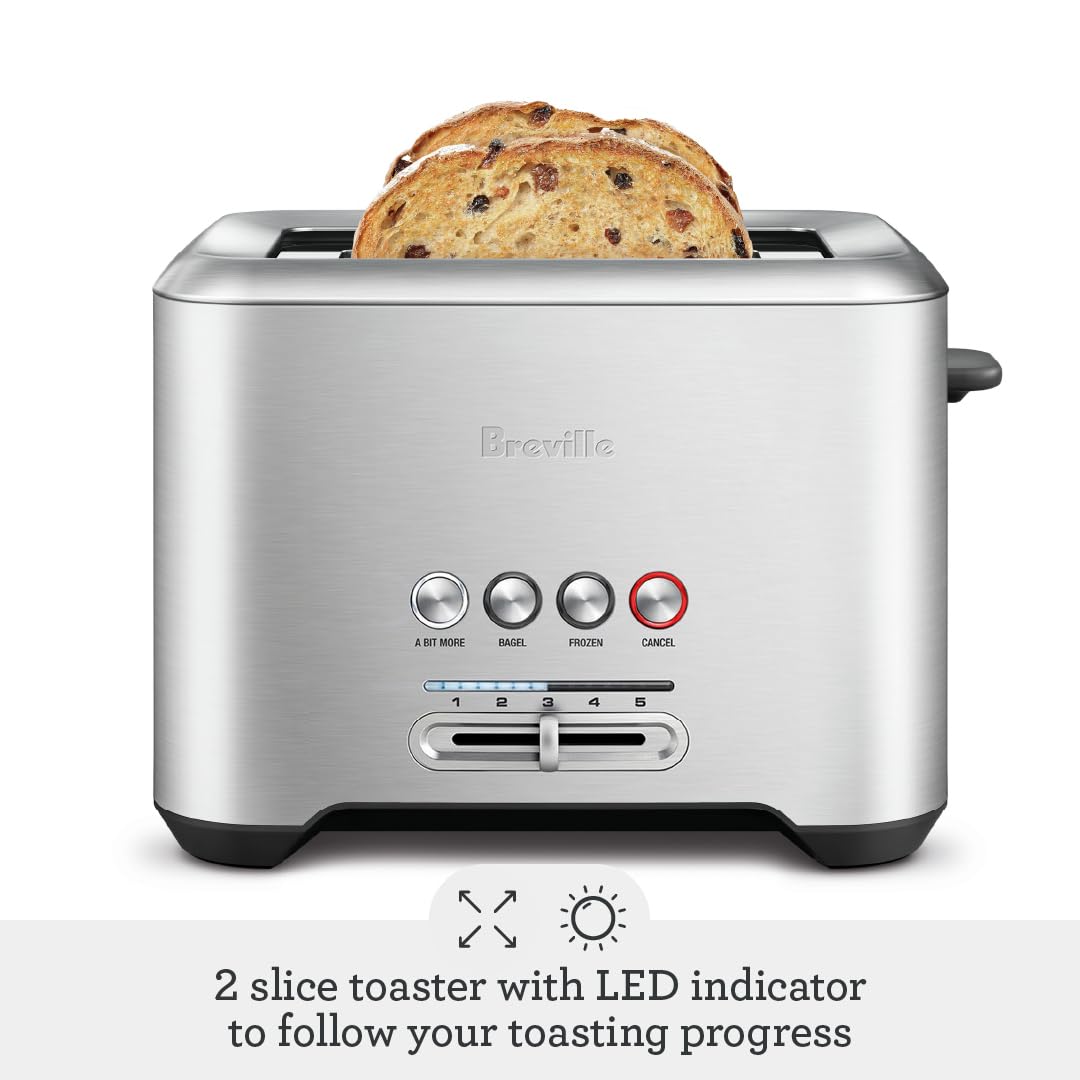 Breville A Bit More 2 Slice Toaster - BREBTA720XL silver 🍁 All In One Marketplace Canada