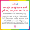 Method Antibacterial All-Purpose Cleaner Spray, Disinfectant Spray Perfect for Most Counters, Tiles, Stone, and Surfaces, Kitchen and Home Essentials, Bamboo Scent, 828 mL Spray Bottles, 4 Pack, Clear 🍁 All In One Marketplace Canada