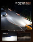 SEALIGHT 2026 Brightest H11 9005 LED Headlight Bulb Combo, 160,000LM 1200% Brighter, 6500K Cool White, 1:1 Halogen Size Wireless HB3 H9 Headlight Bulbs, Plug and Play Halogen Replacement, Pack of 4 🍁 All In One Marketplace Canada