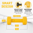 Yes4All Dumbbell Neoprene, poids et haltere, Weight Set, Hand Weights for Women, Dumbbells Pair, Free Weights (Orange - 8lbs) 🍁 All In One Marketplace Canada