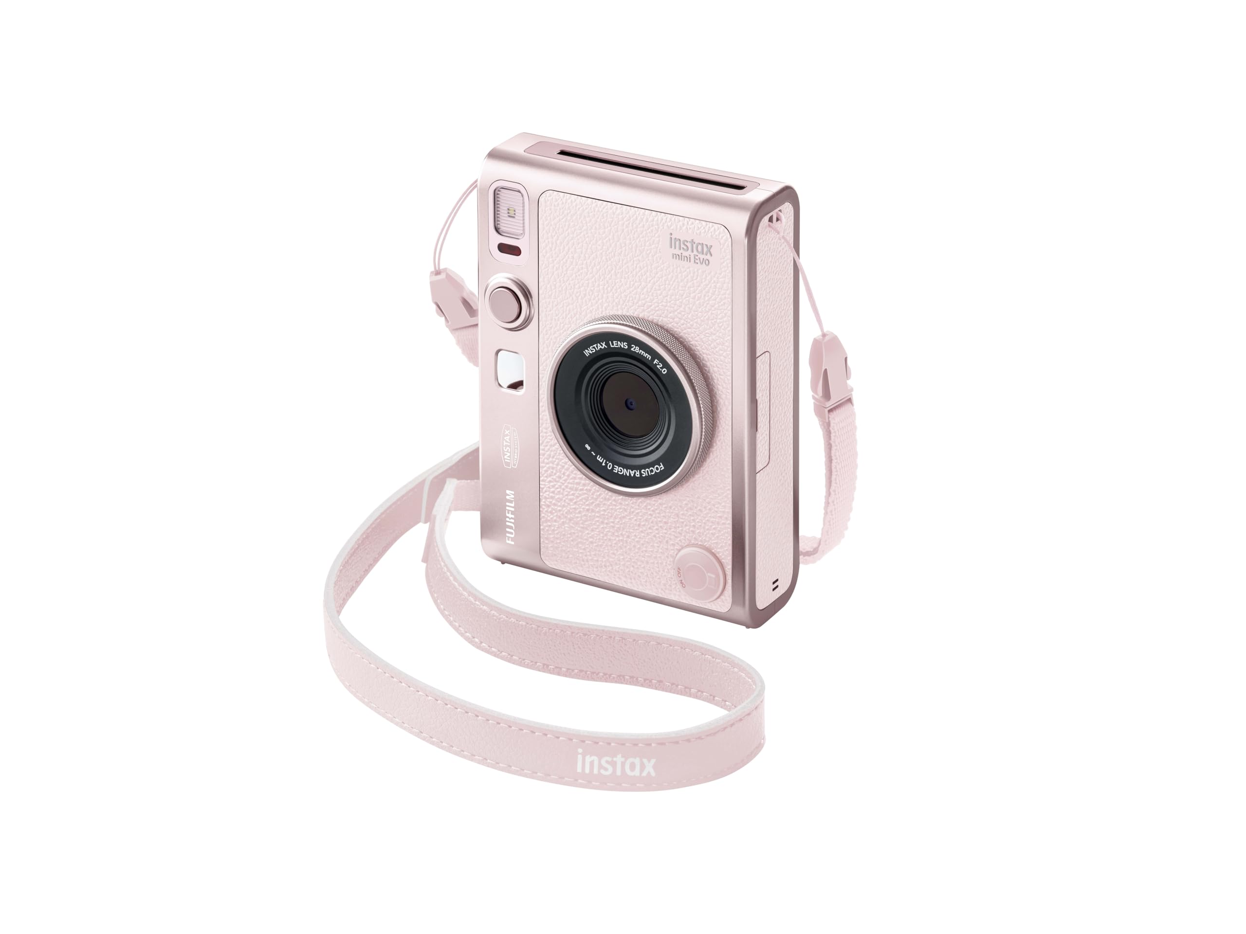FUJIFILM INSTAX MINI Evo Hybrid Instant Camera - Gentle Rose 🍁 All In One Marketplace Canada