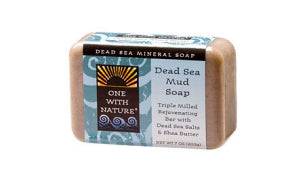 One With Nature - Dead Sea Mud Bar Soap (200g)
