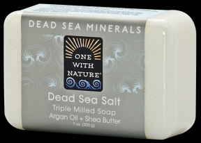 One With Nature - Dead Sea Salt Bar Soap (200g)