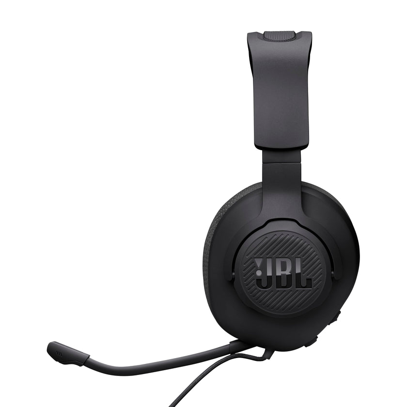 JBL Quantum 100M2 - Wired Over-Ear Gaming Headset with omnidirectional, Detachable mic with Mute Option and Fabric-Covered Memory Foam Ear Cushions, Compatible with All Platforms (Black) 🍁 All In One Marketplace Canada