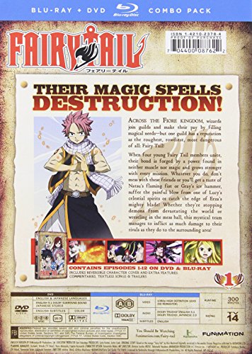 Fairy Tail: Part 1 [Blu-ray + DVD]