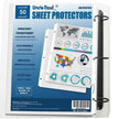 Sheet Protectors - 50 Sheets 4 mils[0.04mm] Strong Extra Heavyweight Clear Top Load 8.5 x 11 Inch Highlight Transparent Acid-Free for 3 Ring Binder OS0150 🍁 All In One Marketplace Canada