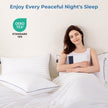 Pillows Standard Size Set of 4 - Bed Pillows for Sleeping 4 Pack, Cooling Supportive Hotel Pillows with Premium Soft Down Alternative Fill for Side Stomach and Back Sleepers 🍁 All In One Marketplace Canada