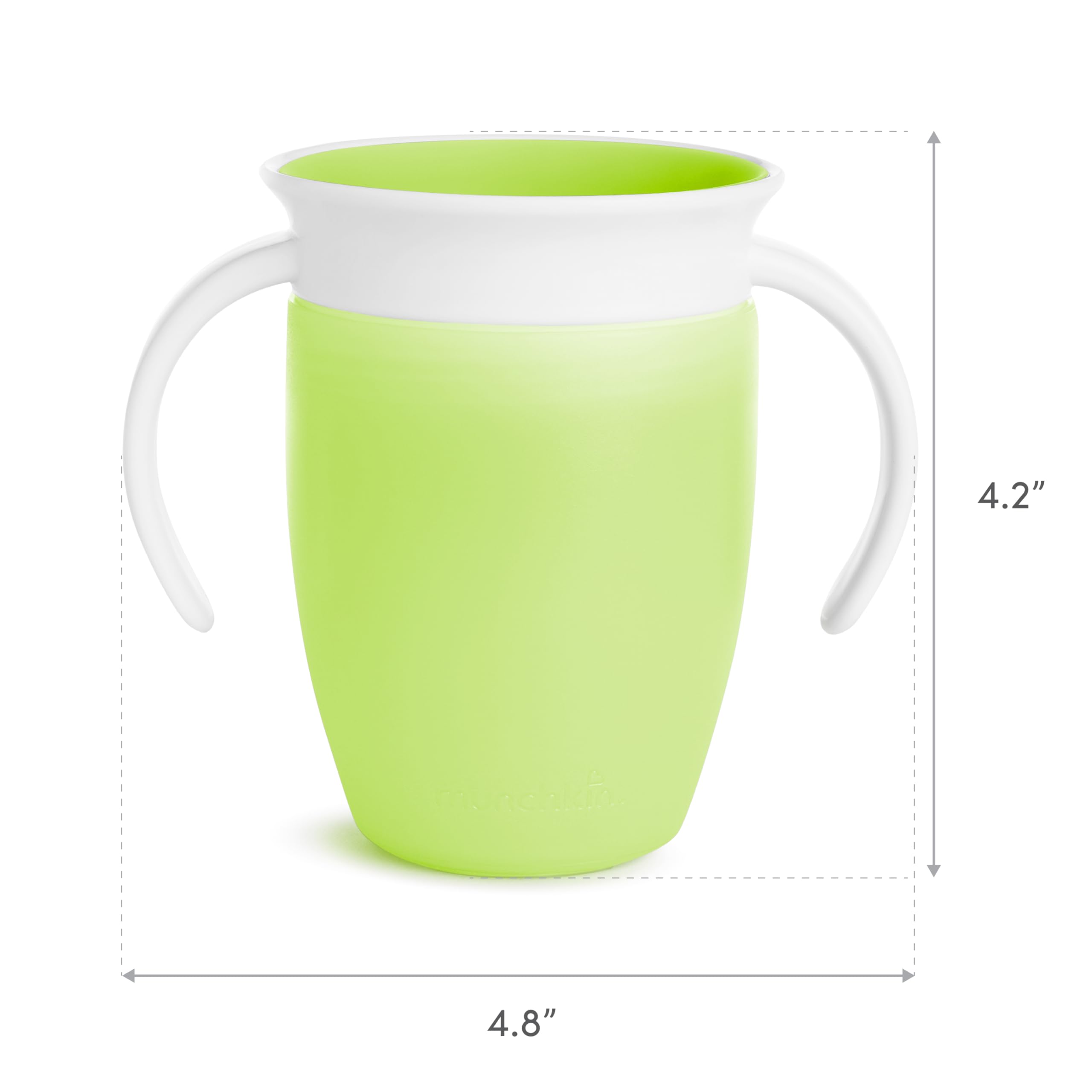Munchkin Miracle 360˚ Trainer Cup, 7oz, 2Pk, Blue/Green, Blue, Green, 7 Ounce 🍁 All In One Marketplace Canada