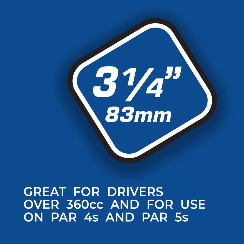 Pride Golf Tee 3-1/4-Inch Deluxe Tee, Natural, 400 count 🍁 All In One Marketplace Canada