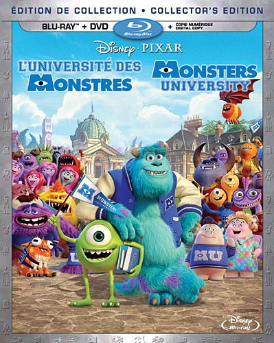 L’Université des Monstres: Édition de collection / Monsters University: Collector's Edition (Bilingual) [Blu-ray + DVD + Digital Copy]