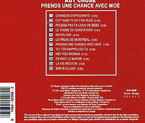 Aut' Chose / prends une chance avec moe - CD (Used)