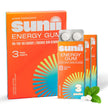 Sunii Nootropic Energy Gum - Quick Boost Energy & Focus - 100mg Caffeine Gum, Fresh Mint Taste - Vitamins B6 & B5, Taurine, Vegan, No Sugar, 5 Calorie, Faster than Chews, Drinks, Gels & Pills (24pcs) 🍁 All In One Marketplace Canada