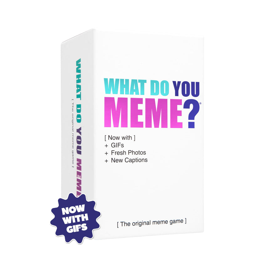 What Do You Meme? Core Game (New Edition) Now Including GIF's by Relatable, The Essential Party Game for Meme Lovers Now with Refreshed Content, Great for Adult Games for Game Night 🍁 All In One Marketplace Canada