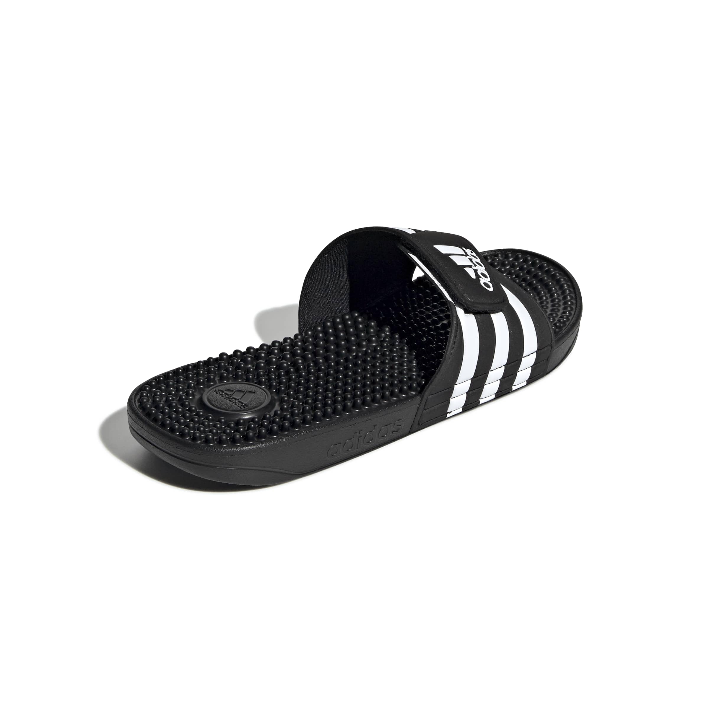 adidas Unisex-Adult Adissage, Black/White/Black, 8 🍁 All In One Marketplace Canada