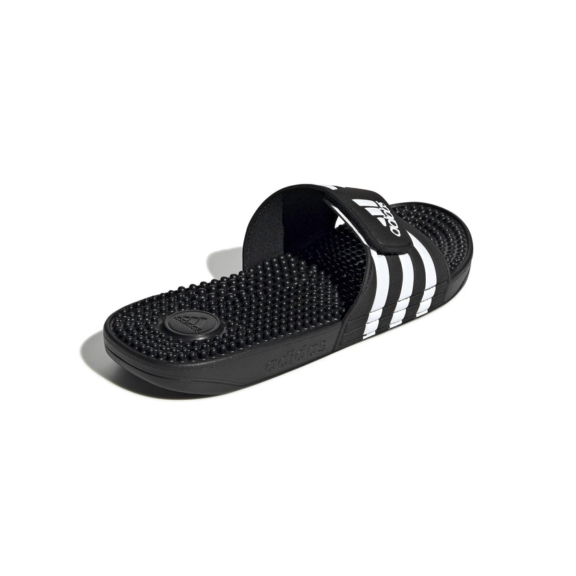 adidas Unisex-Adult Adissage, Black/White/Black, 8 🍁 All In One Marketplace Canada