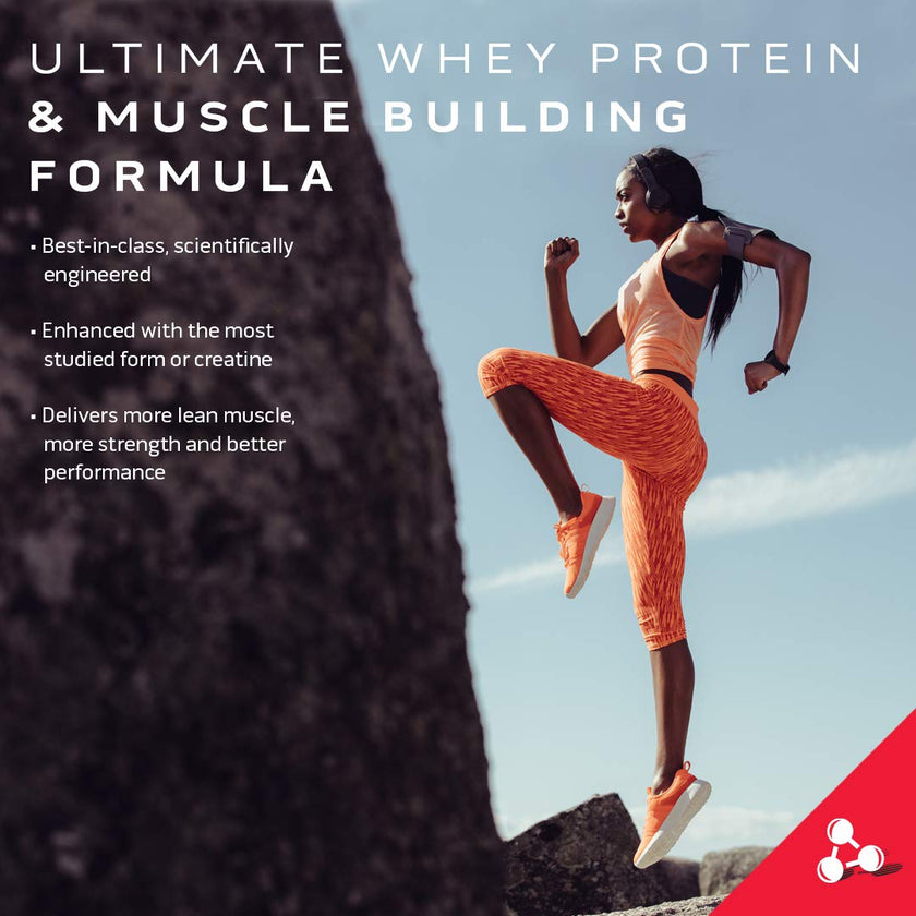Muscletech Whey Protein Powder - Nitro-Tech Ultimate Muscle Building Formula with Whey Protein Isolate & Peptides - 30g of Protein, 3g of Creatine & 6.8g of BCAA - Vanilla Cream, 5 Pound (Pack of 1) 🍁 All In One Marketplace Canada