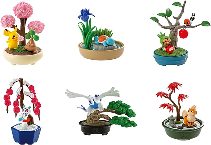 Pokemon Bonsai 2: A Little Tale of the Four Seasons (1 Random Box) (Re-ment Blind Box)