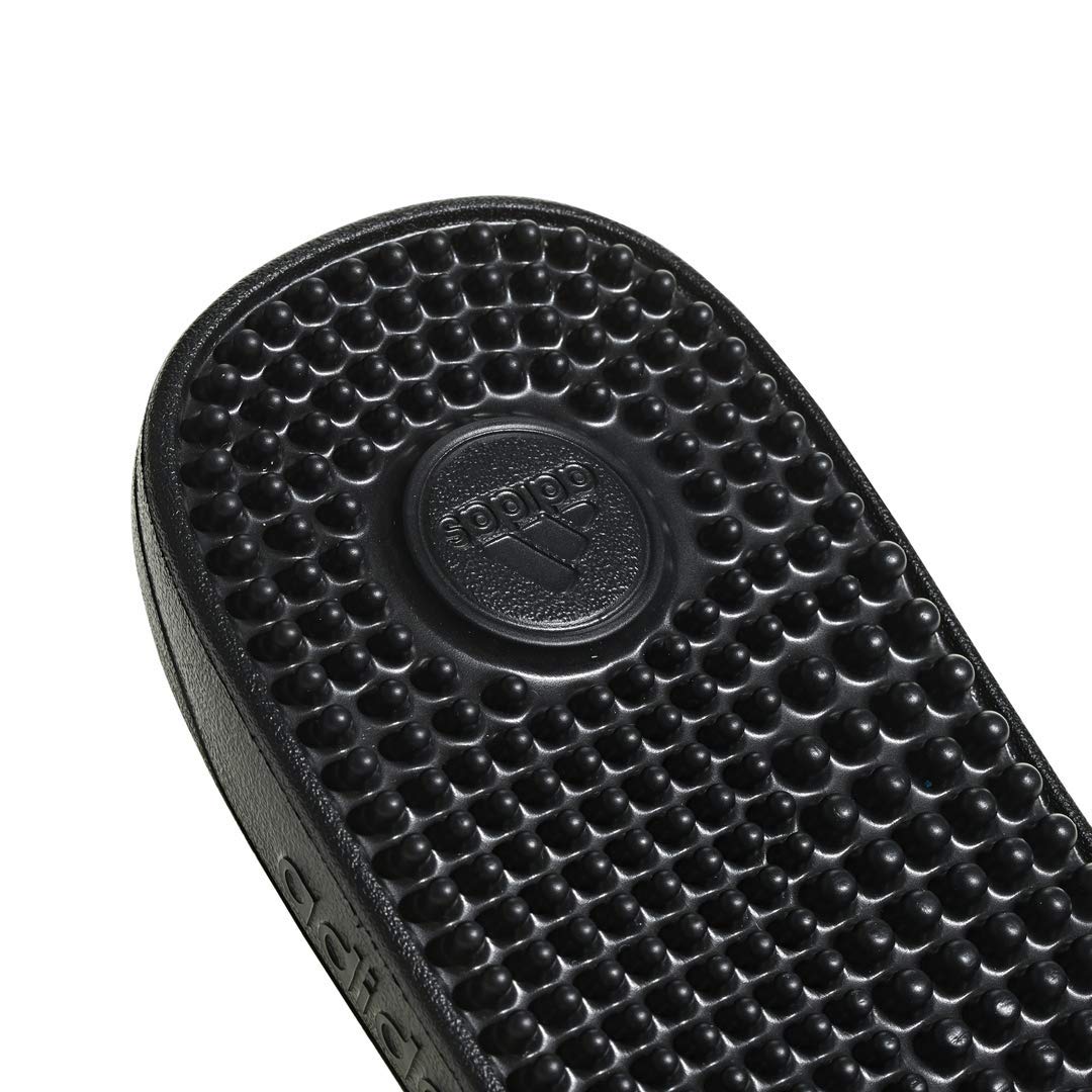adidas Unisex-Adult Adissage, Core Black/White/Core Black, 11 🍁 All In One Marketplace Canada
