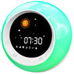 I.Code Sun & Moon Rise Kids Alarm Clock, Children's Sleep Trainer, Sleep Sound Machine, Wake Up Light & Night Light, Teach Kids Day & Night 🍁 All In One Marketplace Canada