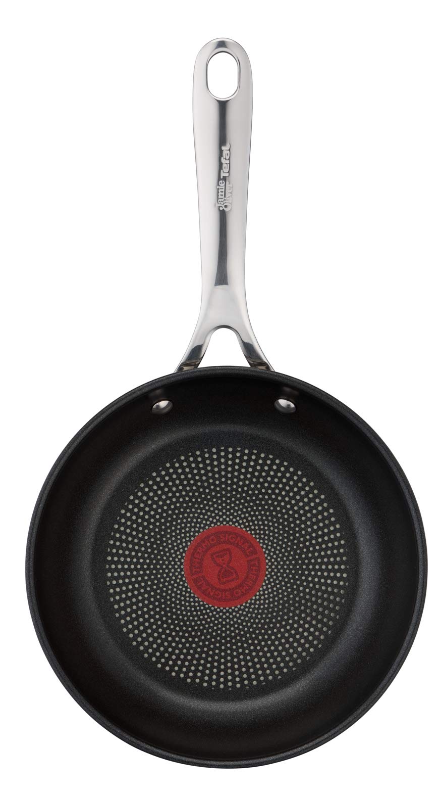 Jamie Oliver by Tefal Nonstick Coated Stainless Steel Pan Set 9.5