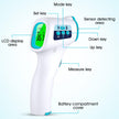 ByFloProducts Forehead Thermometer, Non Touch Digital Thermometer for Adult and Baby, Digital Infrared Thermometer, Fast and Accurate Reading with Fever Alarm, Blue 🍁 All In One Marketplace Canada