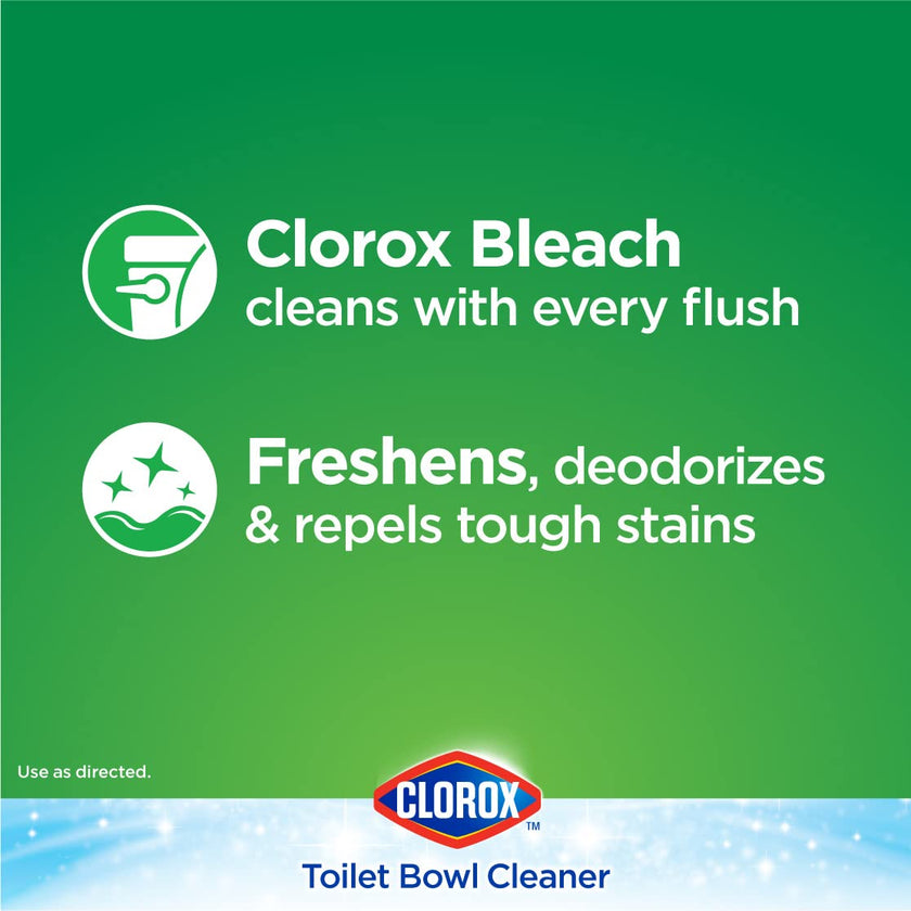 Clorox Automatic Toilet Bowl Cleaner with Bleach, 100 g, Multi-Pack of 12 🍁 All In One Marketplace Canada