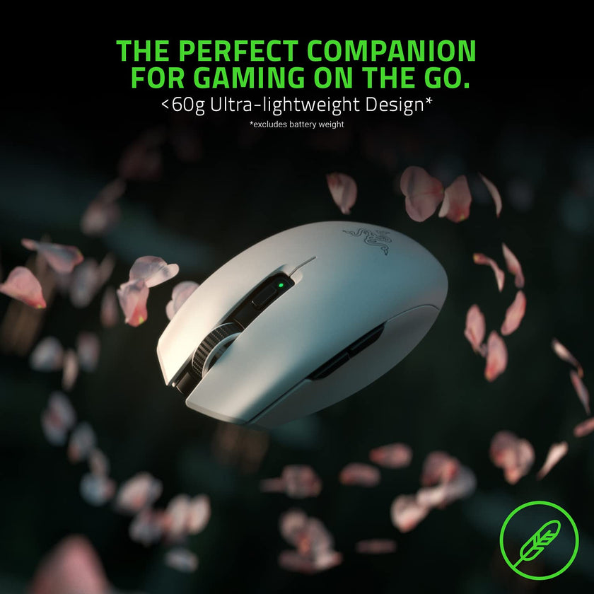 Razer Orochi V2 Mobile Wireless Gaming Mouse: Ultra Lightweight - 2 Wireless Modes - Up to 950hrs Battery Life - Mechanical Mouse Switches - 5g Advanced 18k Dpi Optical Sensor - White 🍁 All In One Marketplace Canada