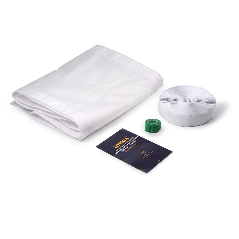 LOVIGA Portable Air Conditioner Window Kit, Window Vent Kit Seal Kit for Portable Air Conditioner Dryer, 25x102~162cm Length Adjustable 2022 Upgraded 100% Sealing Waterproof Easy to Install 🍁 All In One Marketplace Canada