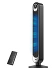 DREO Tower Fan for Bedroom, DC Motor, 28 ft/s, 20dB Quiet Oscillating Bladeless Fan with Remote, 9 Speeds, 4 Modes, 12H Timer, LED Display, Standing Floor Fan Powerful for Indoor Home Office Room 🍁 All In One Marketplace Canada