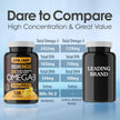 AQUAOMEGA 3X Extra Strength High EPA Fish Oil Omega 3 Supplements, Wild Caught Triple Strength Omega 3 Fish Oil Capsules with EPA, DHA and Vitamin D, Omega3 Supplements Made in Canada,120 Softgels 🍁 All In One Marketplace Canada