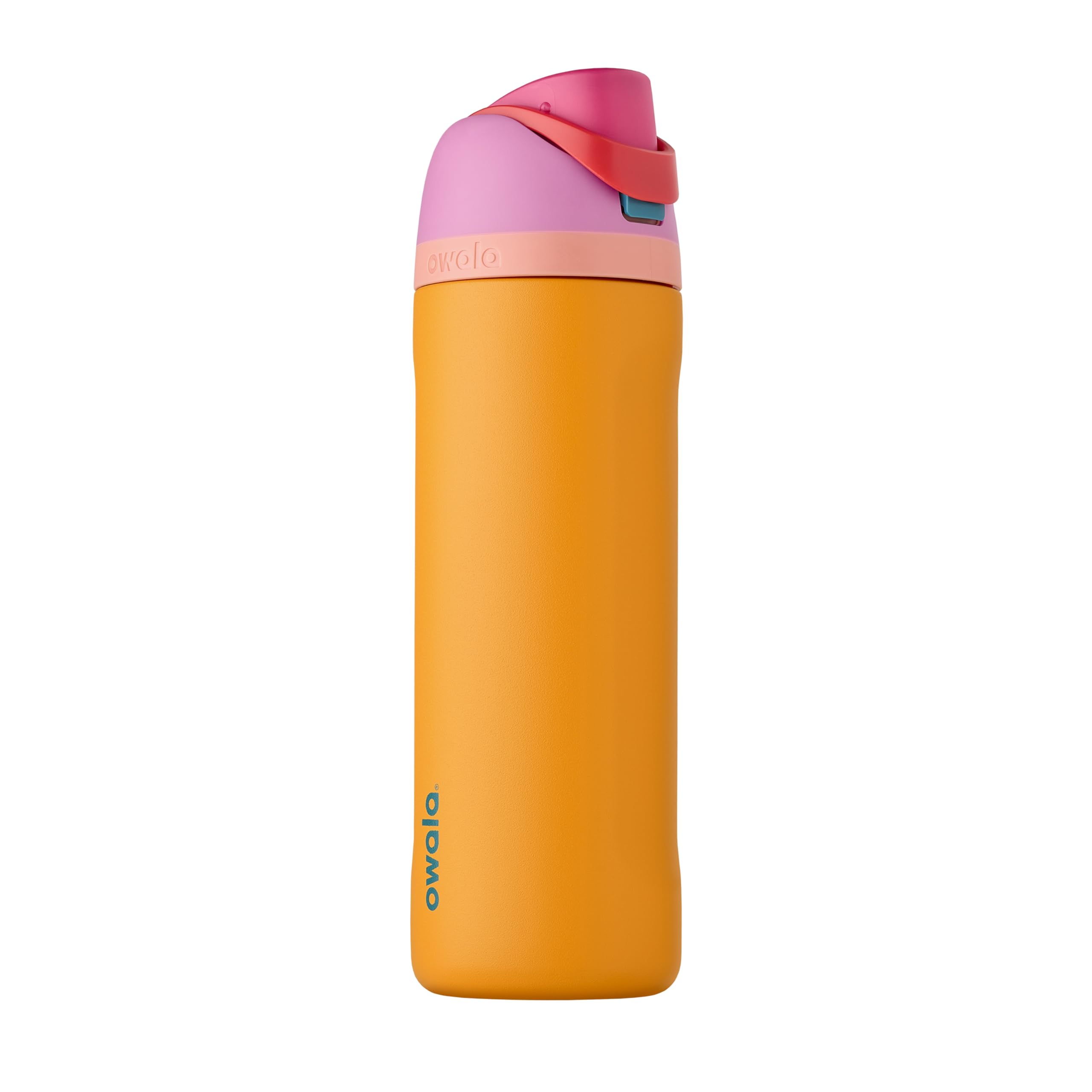 Owala FreeSip Insulated Stainless Steel Water Bottle with Straw for Sports and Travel, BPA-Free, 24-oz, Orchid/Orange (Tropical) 🍁 All In One Marketplace Canada