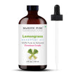 Majestic Pure Lemongrass Essential Oil - Huge 118 ml - 100% Pure and Natural Oil for Soap Making Scent- Premium Grade with Glass Dropper 🍁 All In One Marketplace Canada