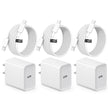 iPhone 17 16 Charger, 3Pack 10FT USB C to Type C Cable with USB C Charger Block Compatible with iPhone 17/16 Pro/16 Pro Max/15/15 Pro Max/16e, iPad Pro12.9/11 USB C Charger 🍁 All In One Marketplace Canada