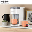 Keurig K-Slim Single Serve K-Cup Pod Coffee Maker, Featuring Simple Push Button Controls and MultiStream Technology, White 🍁 All In One Marketplace Canada