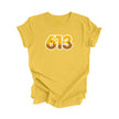 613 Ottawa Ontario Canada Area Code City Skyline Gift - Unisex T-Shirt - Inspired X