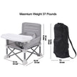 PandaEar Portable Baby Seat Travel Chair| Compact Fold with Straps for Indoor/Outdoor Use| Great for Camping, Beach, Lawn |Toddlers, Kids, Boys, Girls (Neural Seat) 🍁 All In One Marketplace Canada