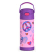 THERMOS FUNTAINER Water Bottle with Straw, 14oz, Peace 🍁 All In One Marketplace Canada